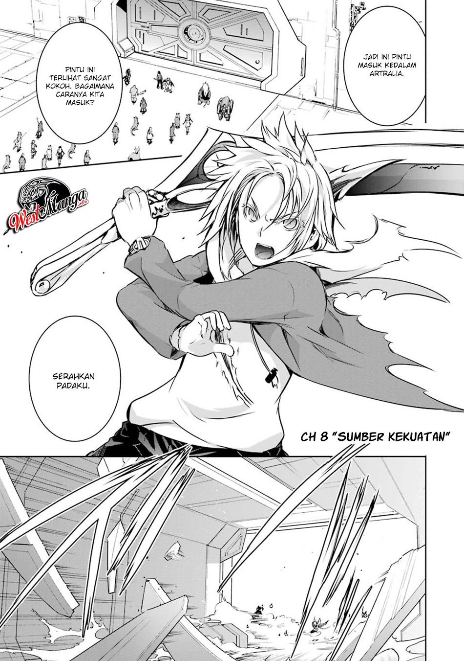Maou to Ore no Hanggyakuki chapter 8